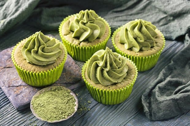 Cupcakes mit Matcha Rezept