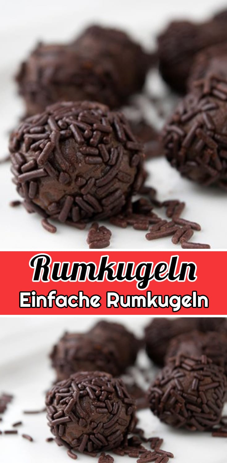 Einfache Rumkugeln Rezept