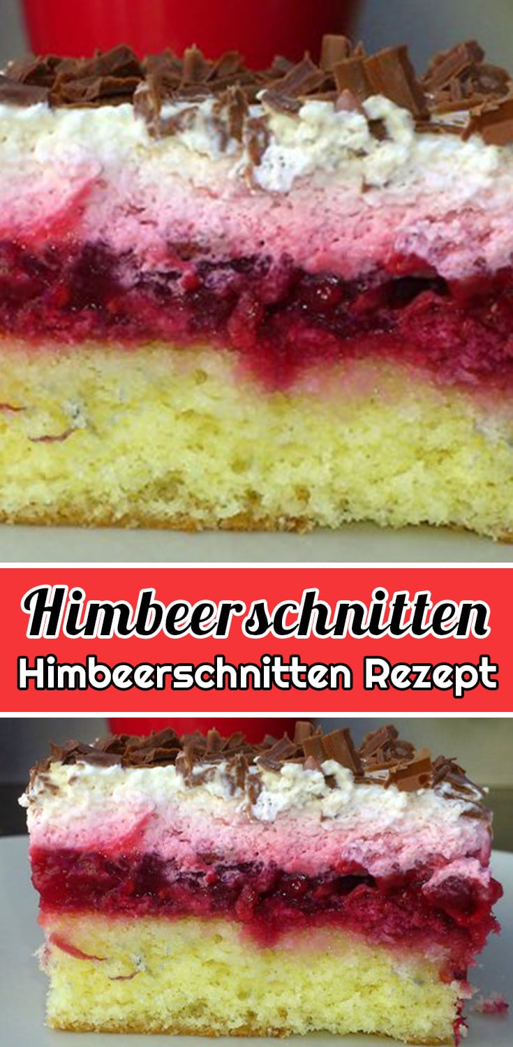 Himbeerschnitten Rezept