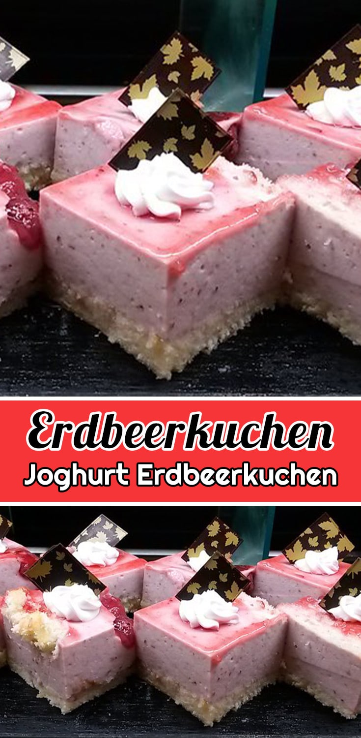 Joghurt-Erdbeerkuchen Rezept