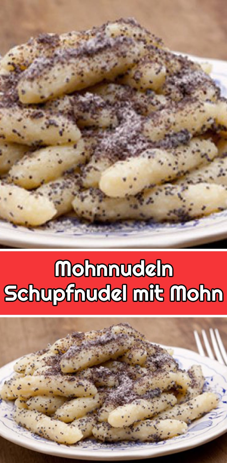 Mohnnudeln - Schupfnudel mit Mohn Rezept