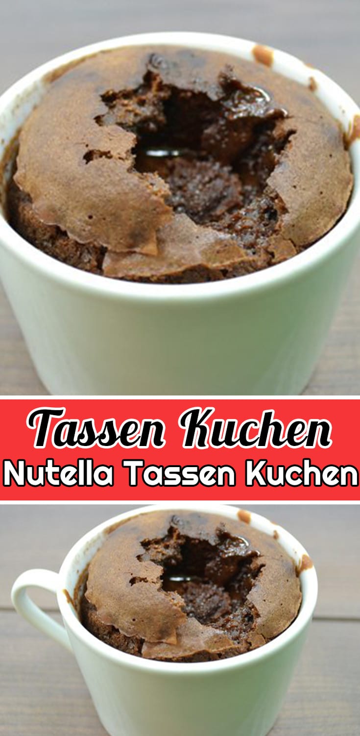 Nutella Tassen Kuchen Rezept