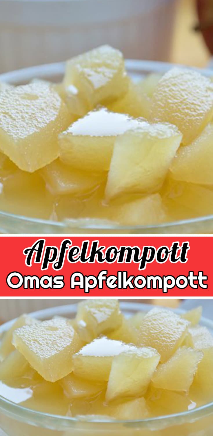 Omas Apfelkompott Rezept