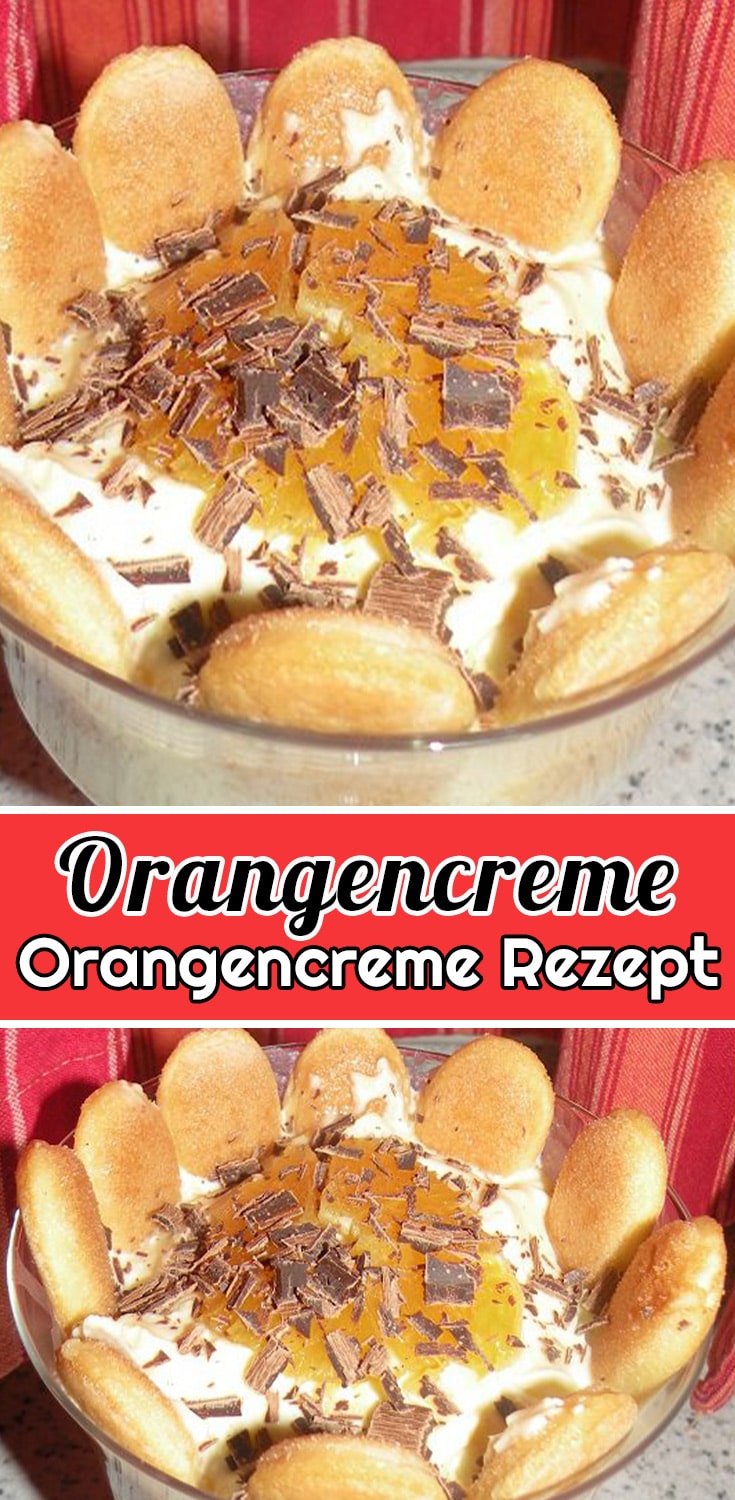 Orangencreme Rezept