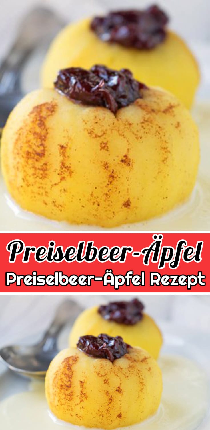 Preiselbeer-Äpfel Rezept