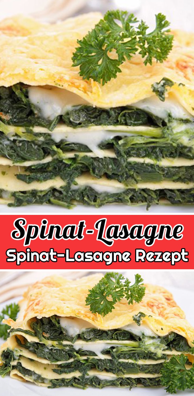 Spinat-Lasagne Rezept