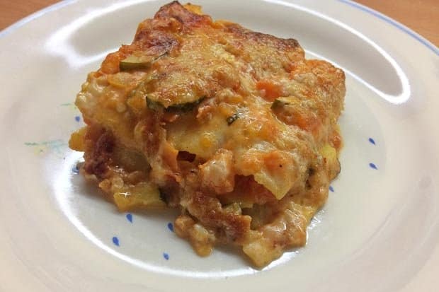 Vegetarische Zucchini-Lasagne Rezept