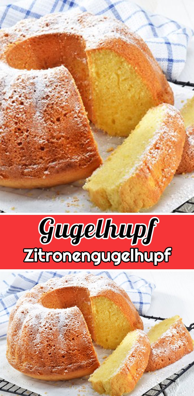 Zitronengugelhupf Rezept