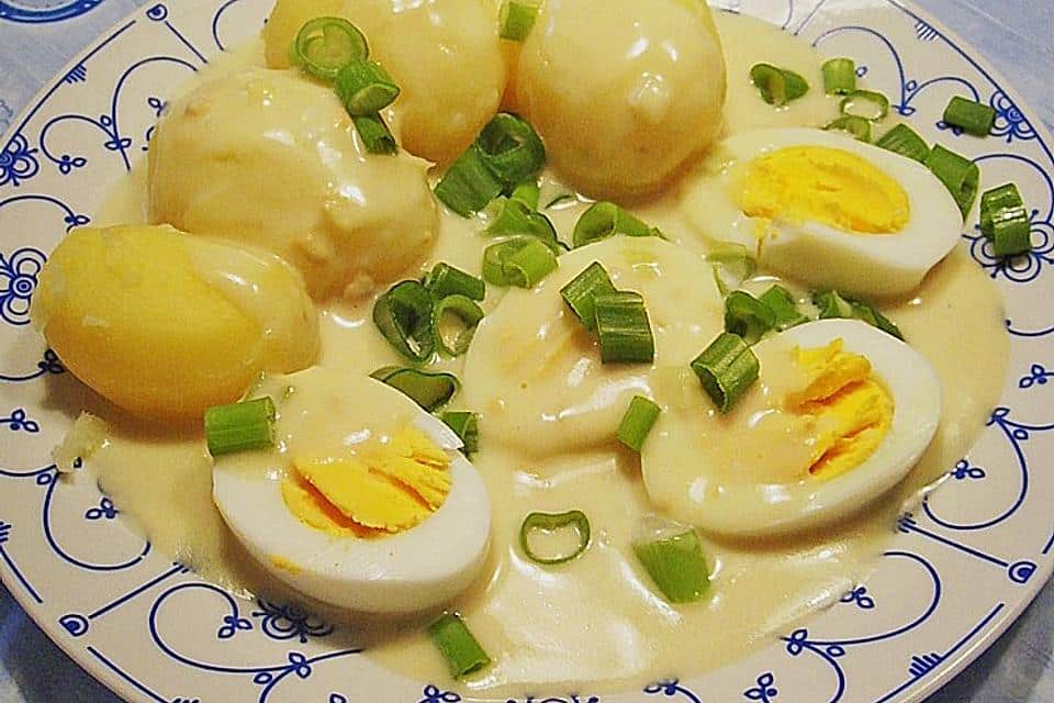 Eier in Senfsoße Rezept - Schnelle und Einfache Rezepte