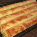 Blätterteig Leckeres Schinken Käse Stangen Rezept