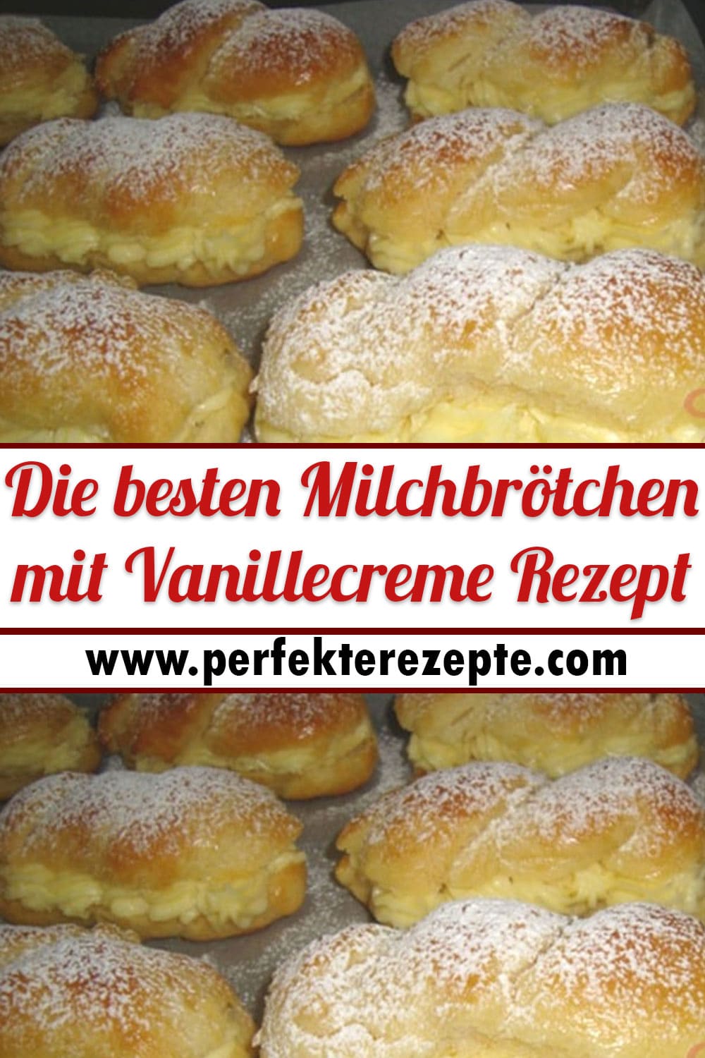 Die besten Milchbrötchen mit Vanillecreme Rezept