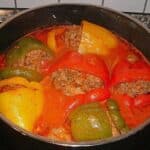 Gefüllte Paprika nach Uroma Susanne