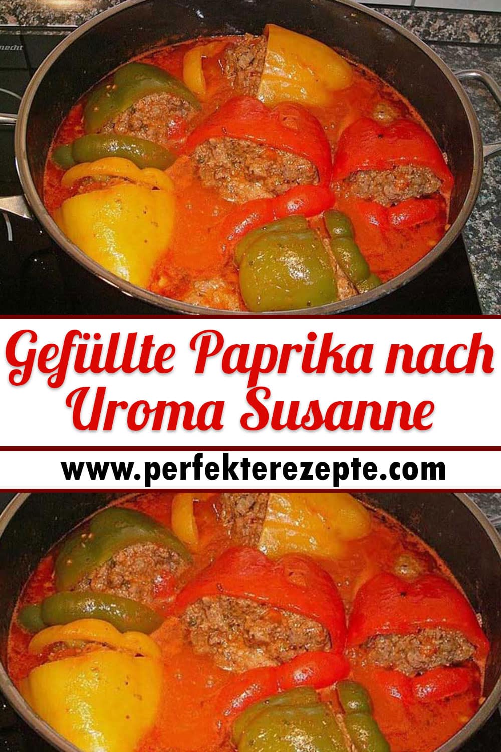 Gefüllte Paprika nach Uroma Susanne