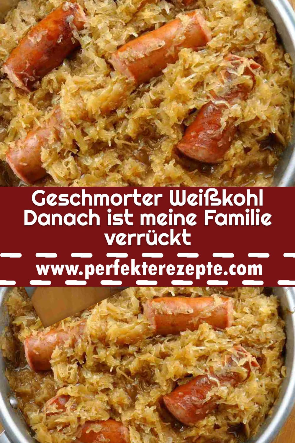 Geschmorter Weißkohl Danach ist meine Familie verrückt Rezept