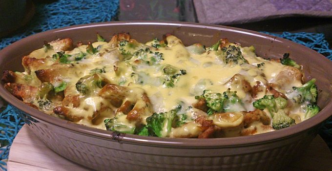 Gyrosauflauf mit Sauce Hollandaise Rezept