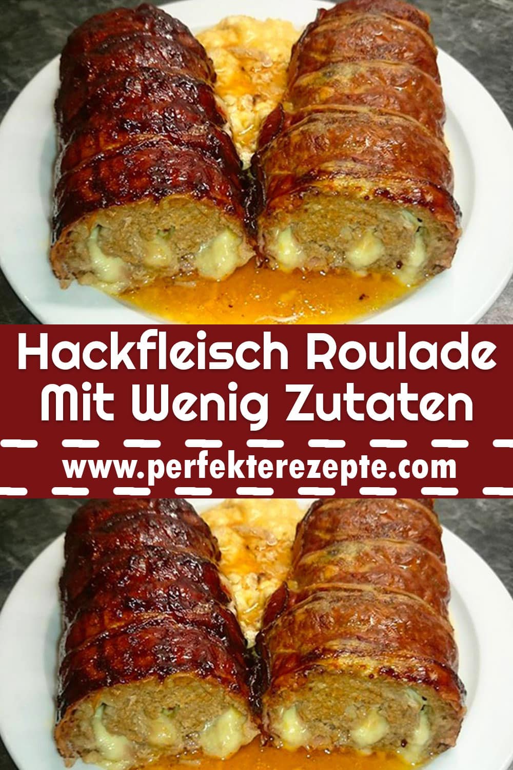 Hackfleisch Roulade Mit Wenig Zutaten