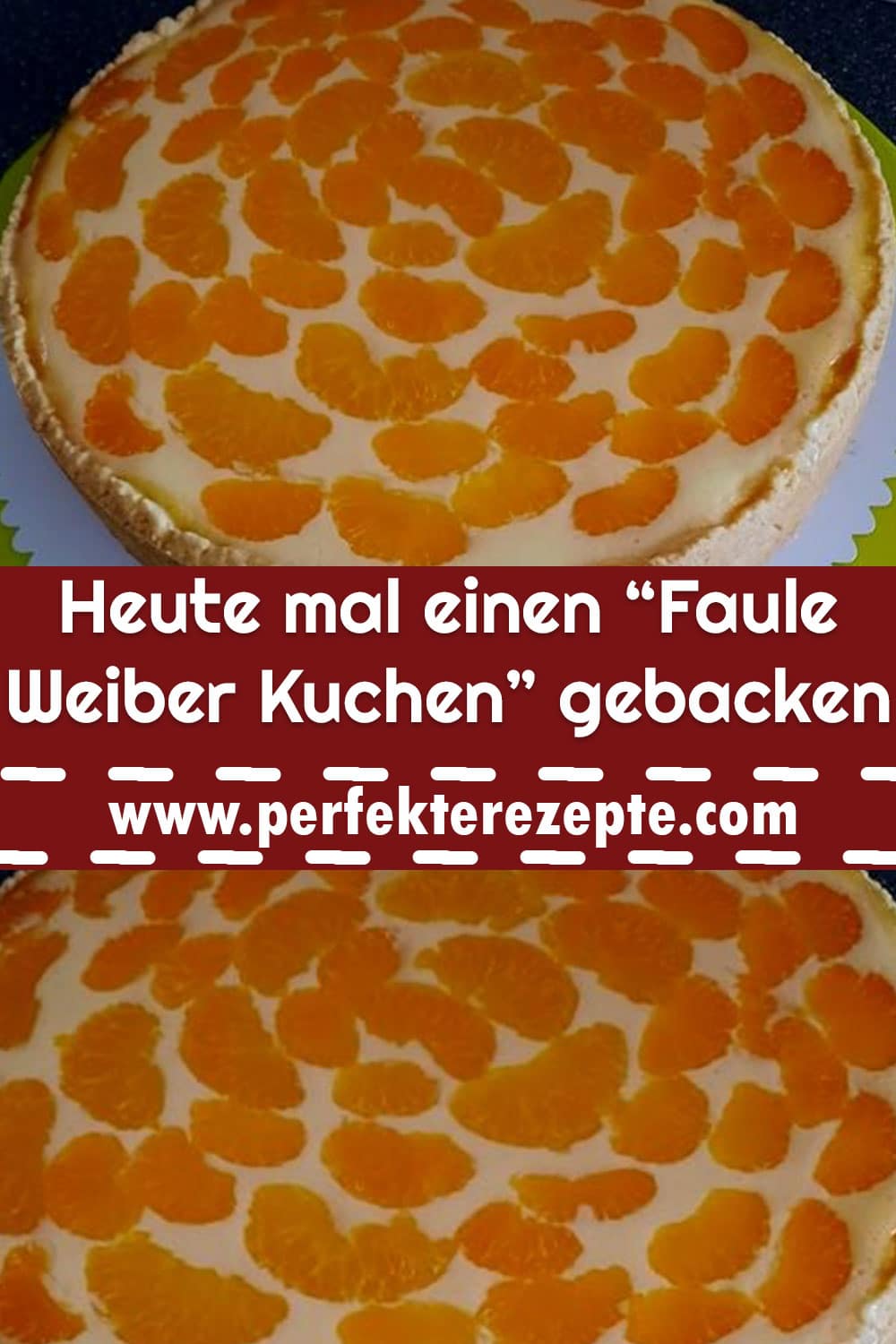 Heute mal einen “Faule Weiber Kuchen” gebacken