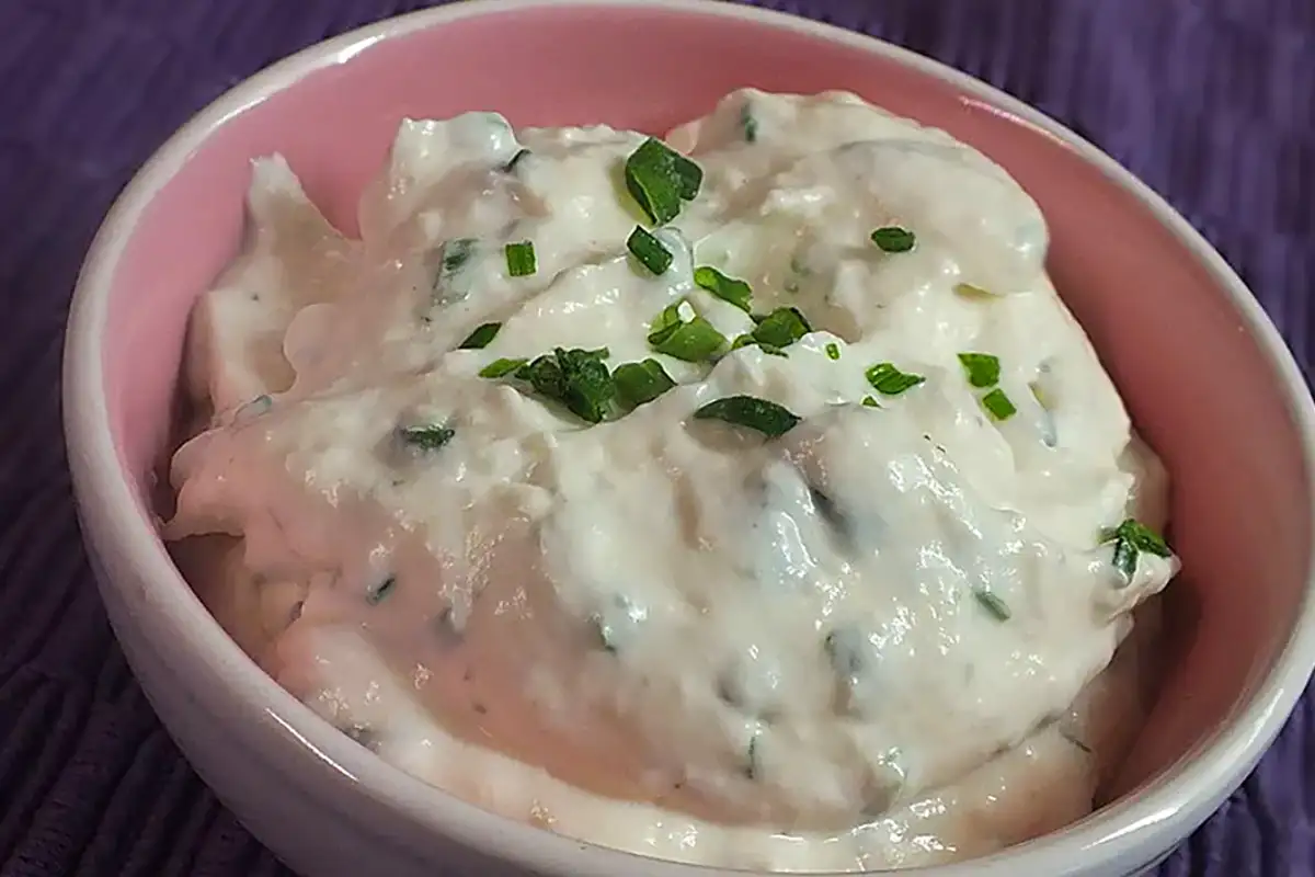 Knoblauchdip zum Reinlegen , in nur 5 Minuten fertig