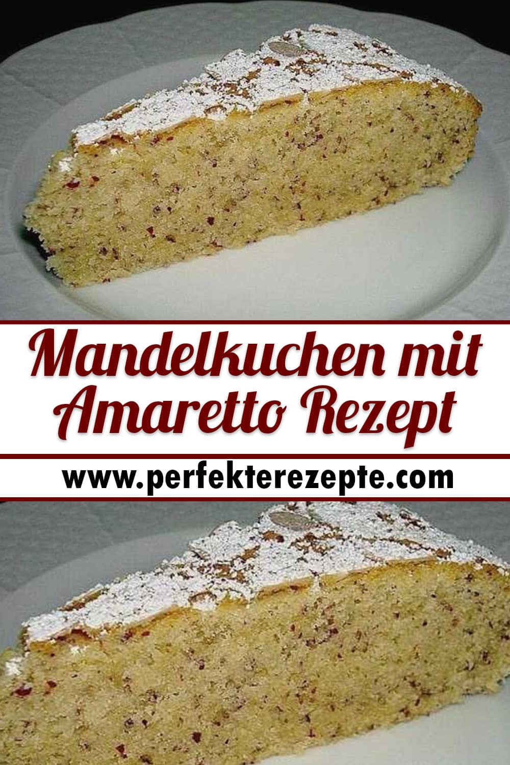 Mandelkuchen mit Amaretto in wenigen Minuten zubereitet !