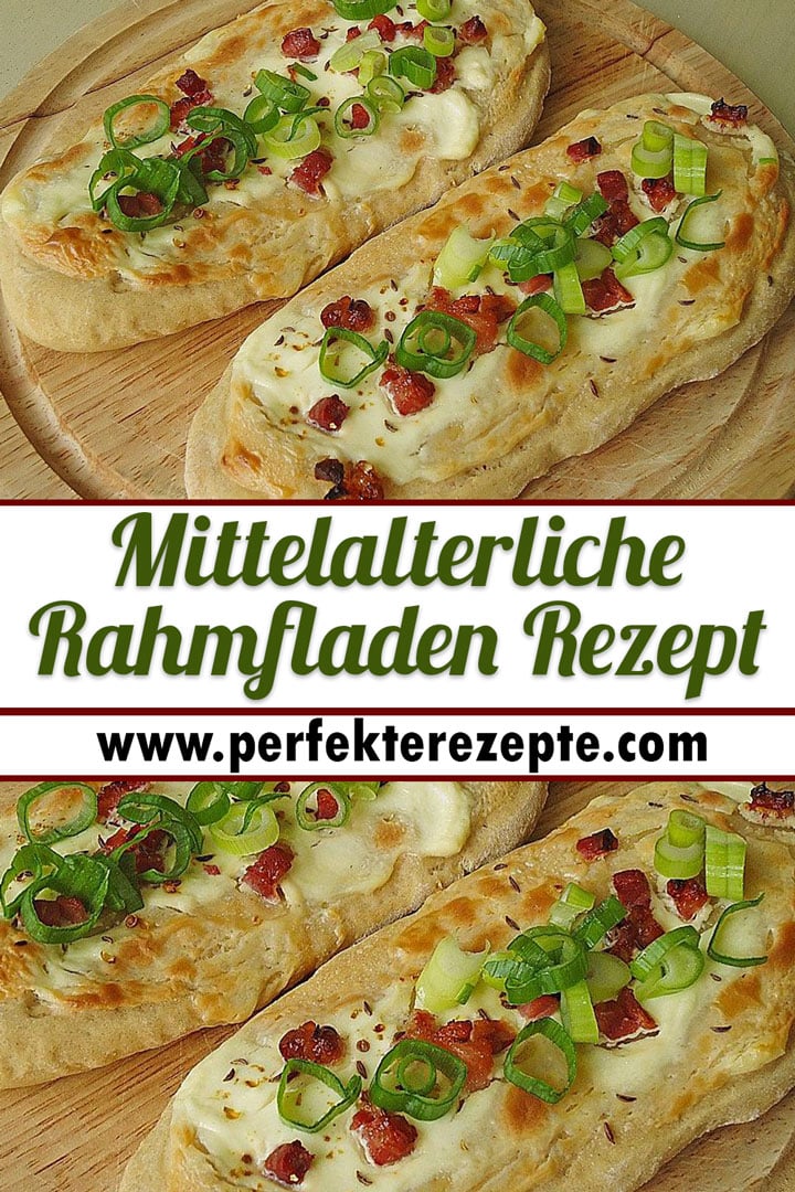 Mittelalterliche Rahmfladen Rezept