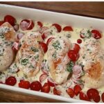 Mozzarella – Hähnchen in Basilikum Rezept