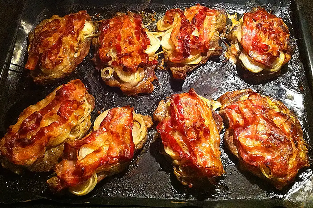 Nackensteaks auf dem Blech Rezept