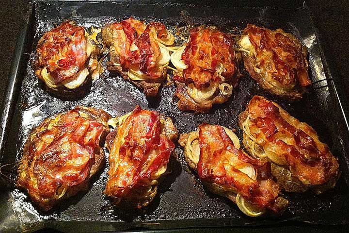 Nackensteaks auf dem Blech Rezept - Schnelle und Einfache Rezepte