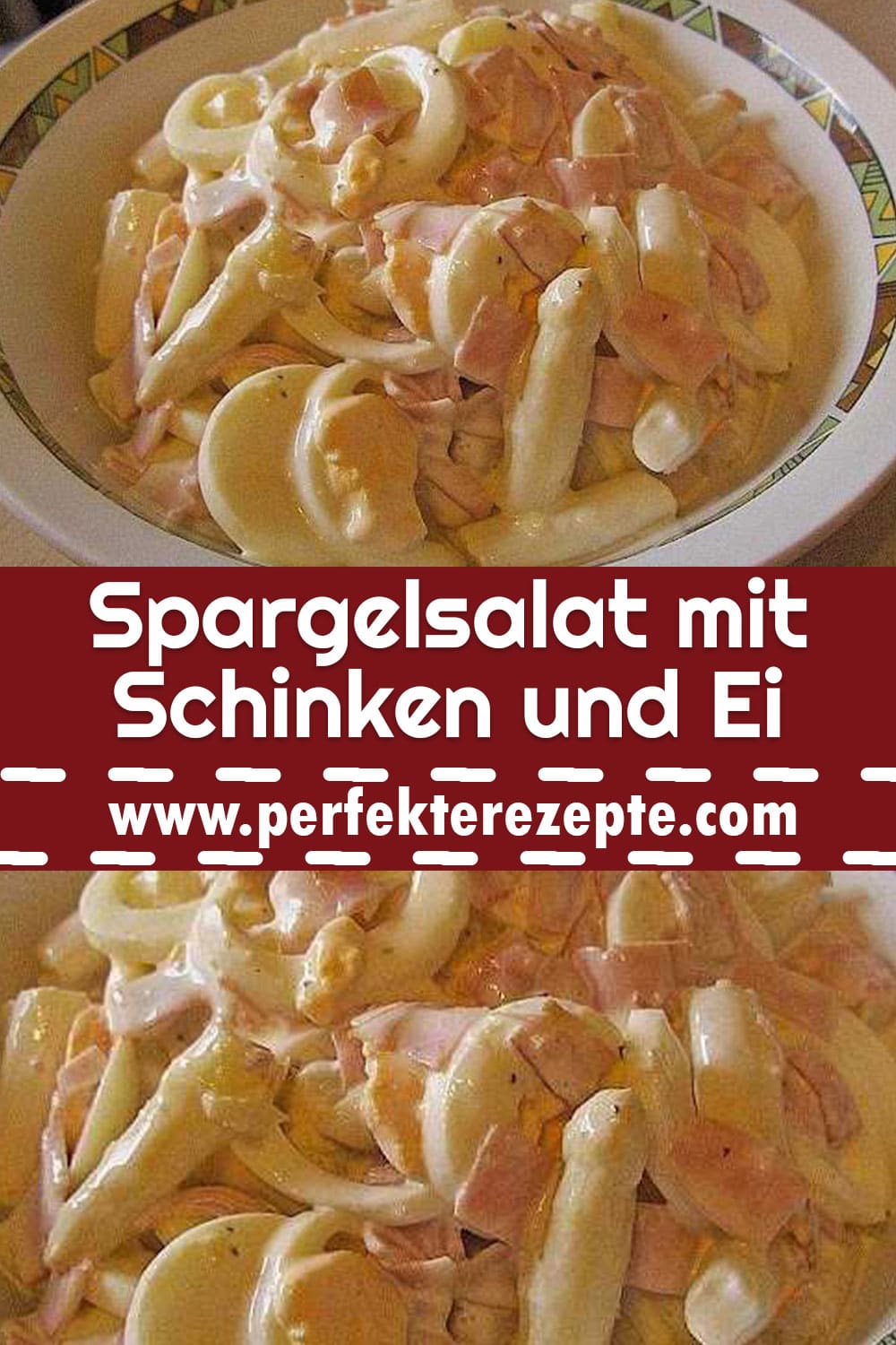 Spargelsalat mit Schinken und Ei Rezept