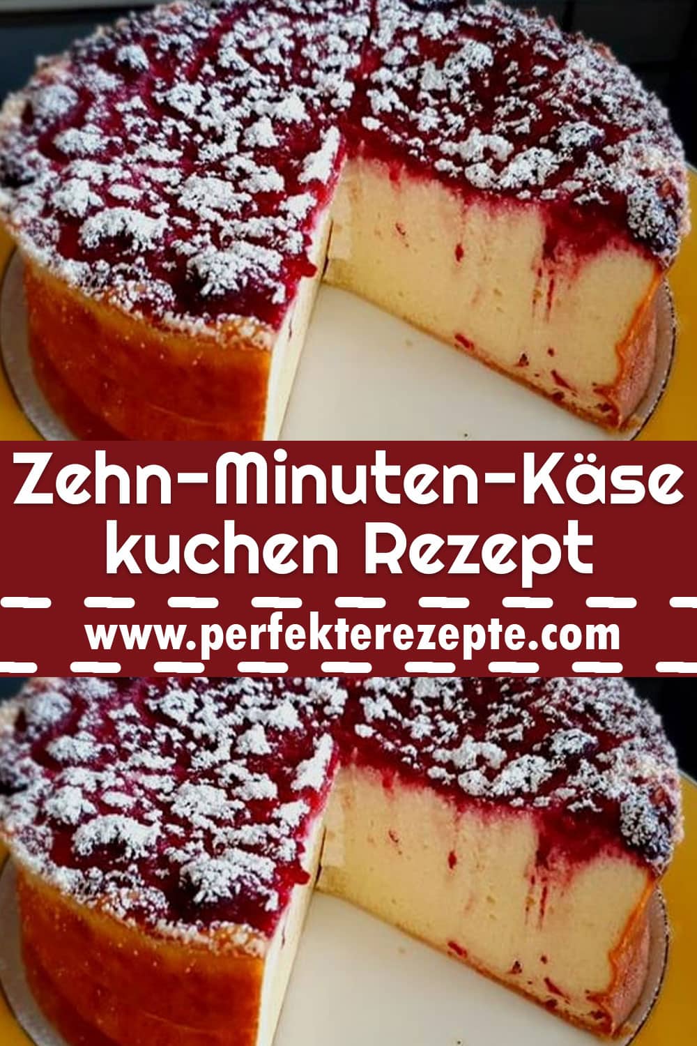 Zehn-Minuten-Käsekuchen Rezept