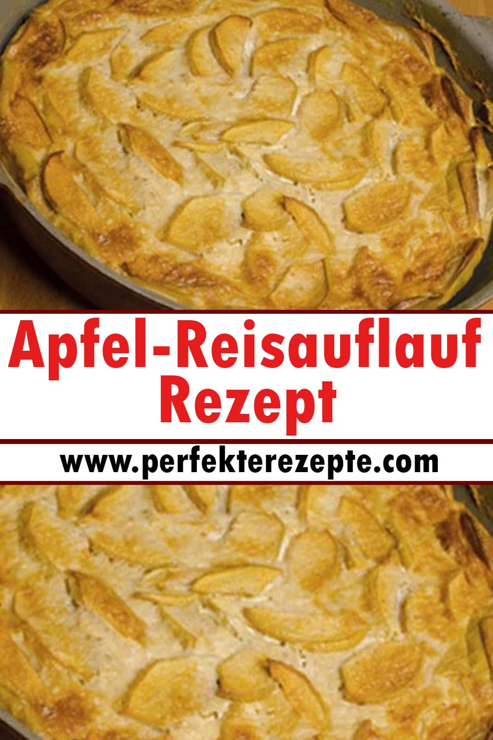 Apfel-Reisauflauf Rezept