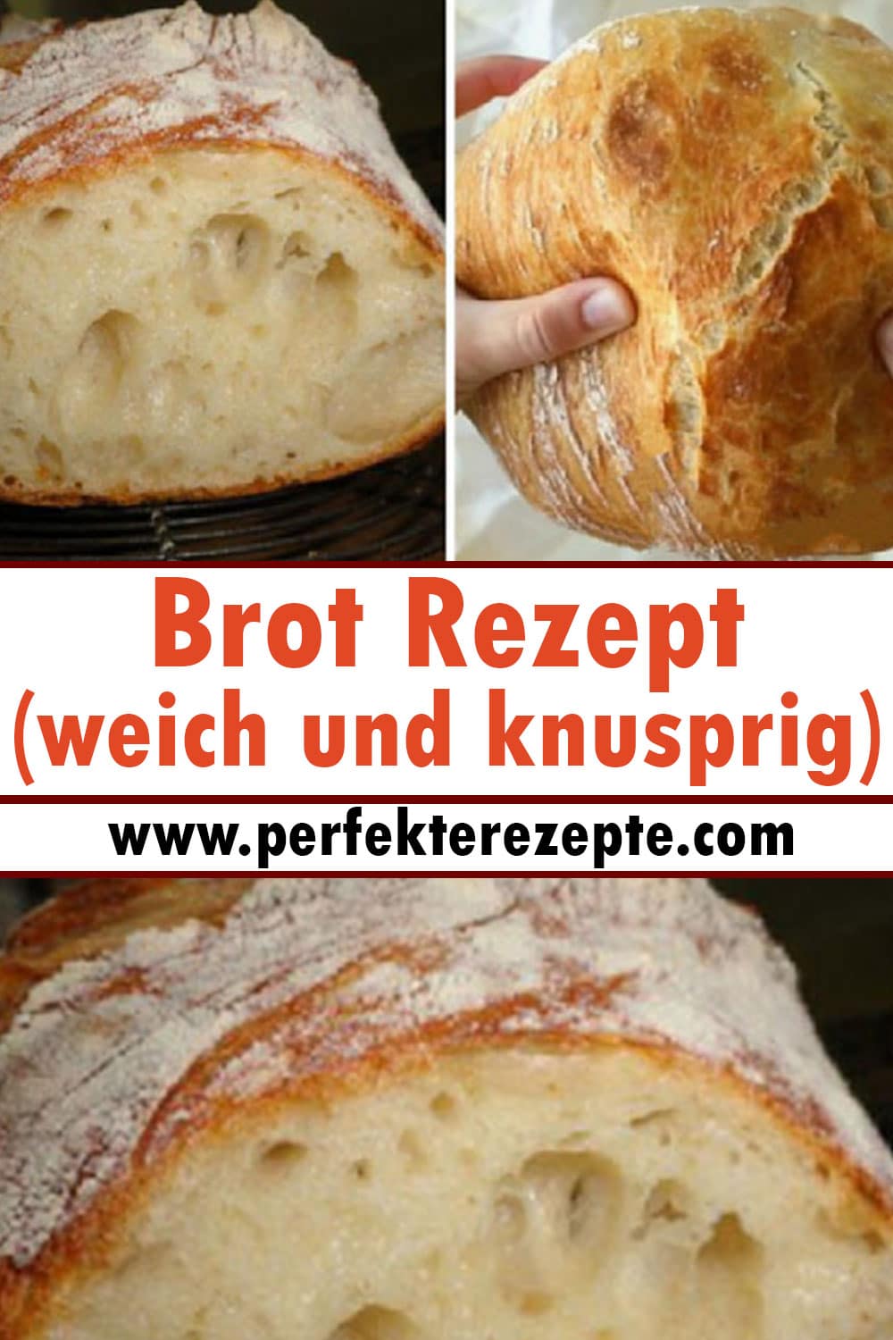 Brot Rezept (weich und knusprig)