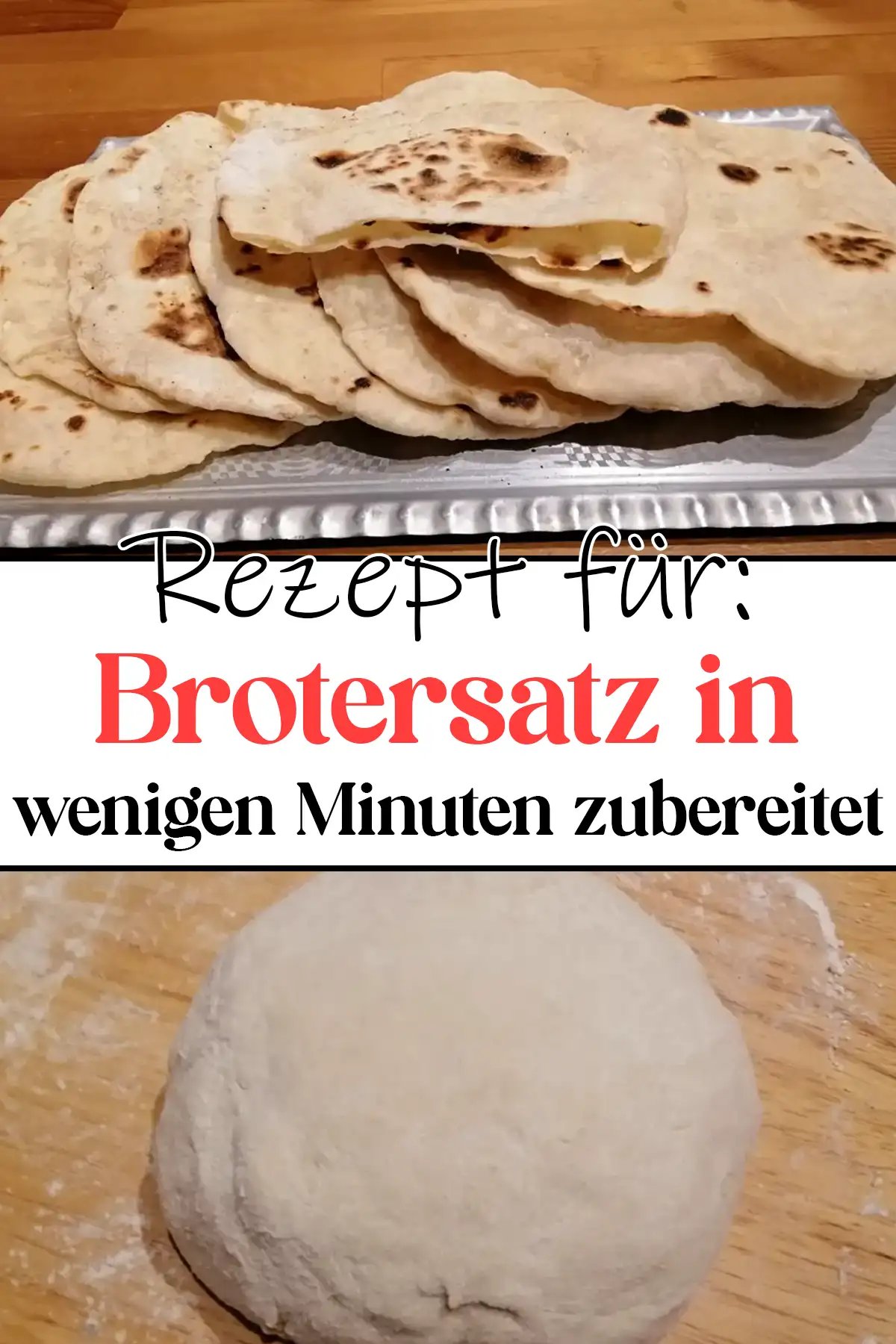 Brotersatz in wenigen Minuten zubereitet