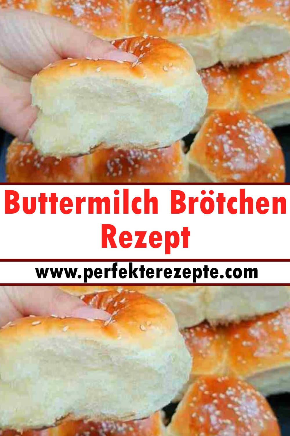 Buttermilch Brötchen Rezept, weich und fluffig wie Watte