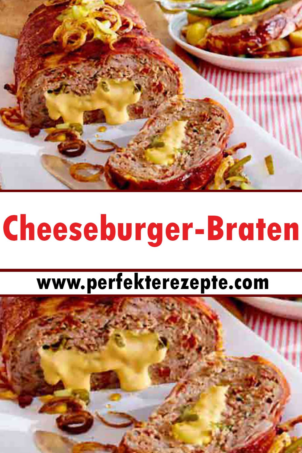 Cheeseburger-Braten Rezept
