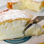 Ein Traum von Käsekuchen, sooo cremig und ohne Boden