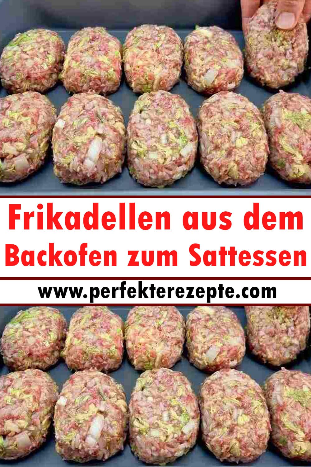 Frikadellen aus dem Backofen zum Sattessen