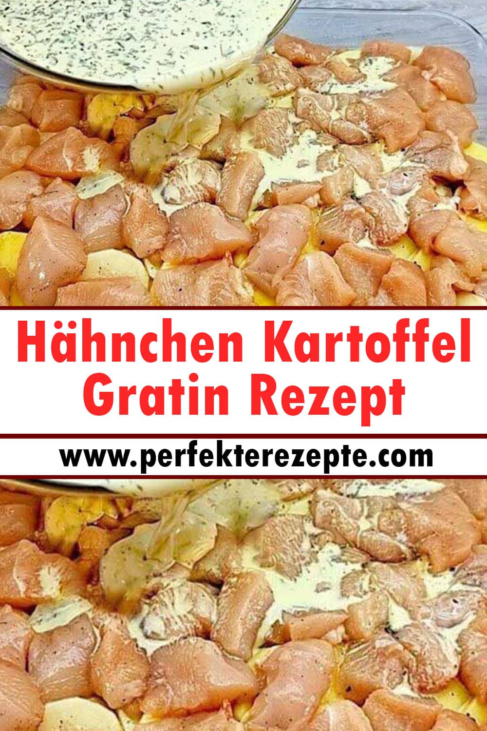 Hähnchen Kartoffel Gratin Rezept