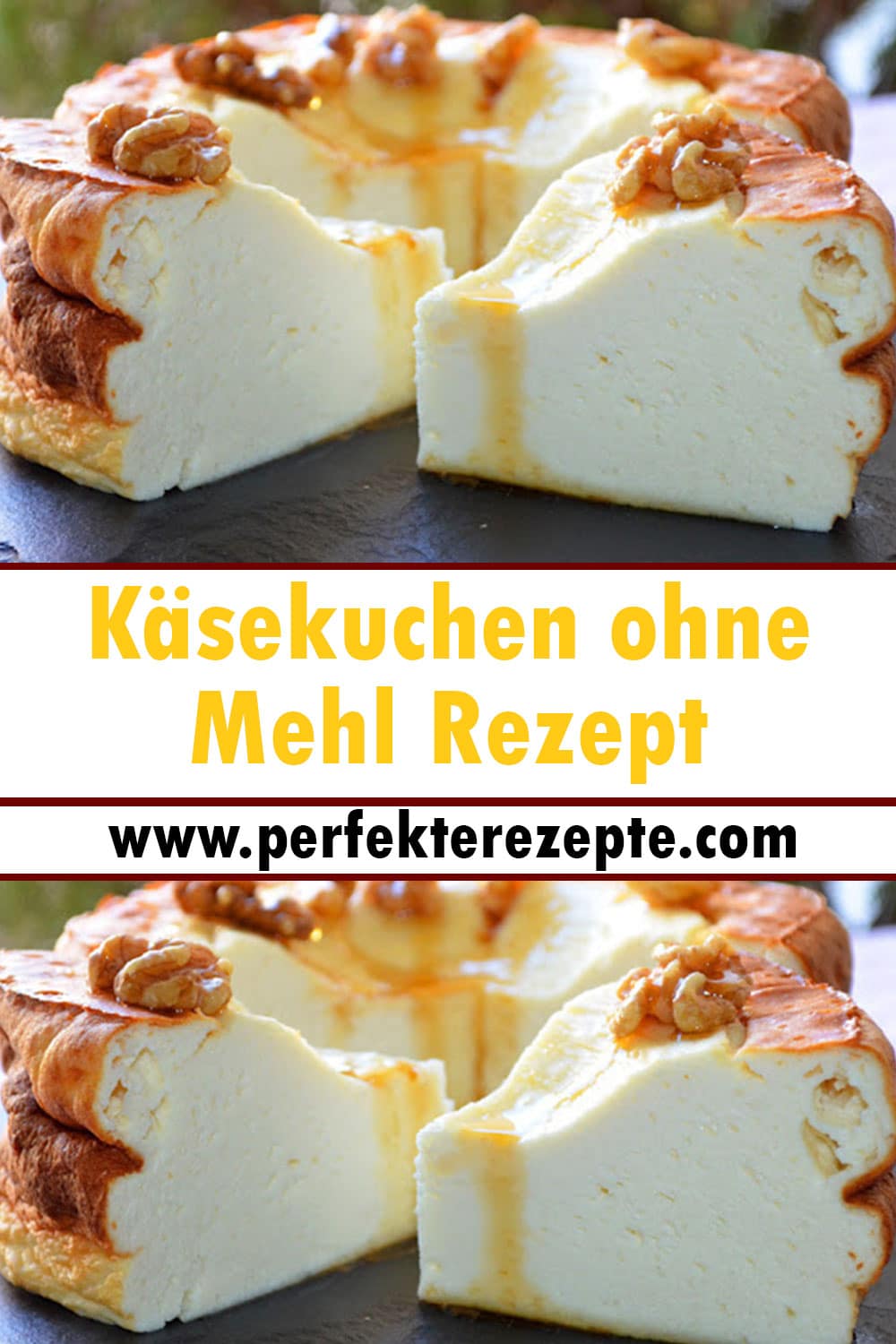 Käsekuchen ohne Mehl Rezept