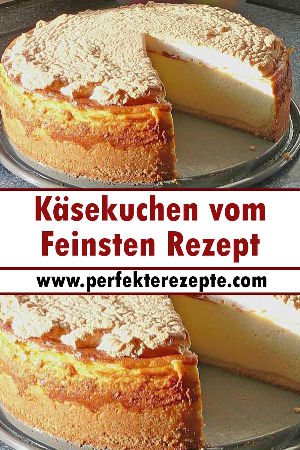 Käsekuchen vom Feinsten Rezept