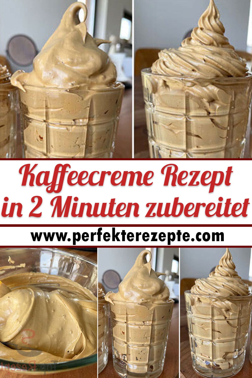 Kaffeecreme Rezept – in 2 Minuten zubereitet