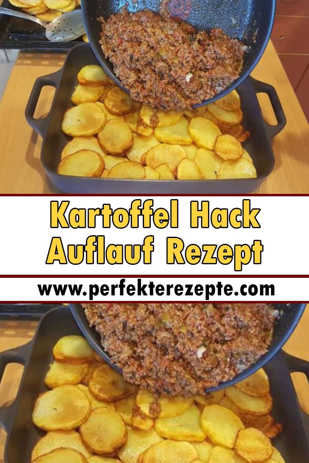 Kartoffel Hack Auflauf Rezept, Köstliches Abendessen Für Die Ganze Familie