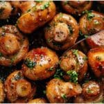 Knoblauch Champignons sehr einfach Rezept