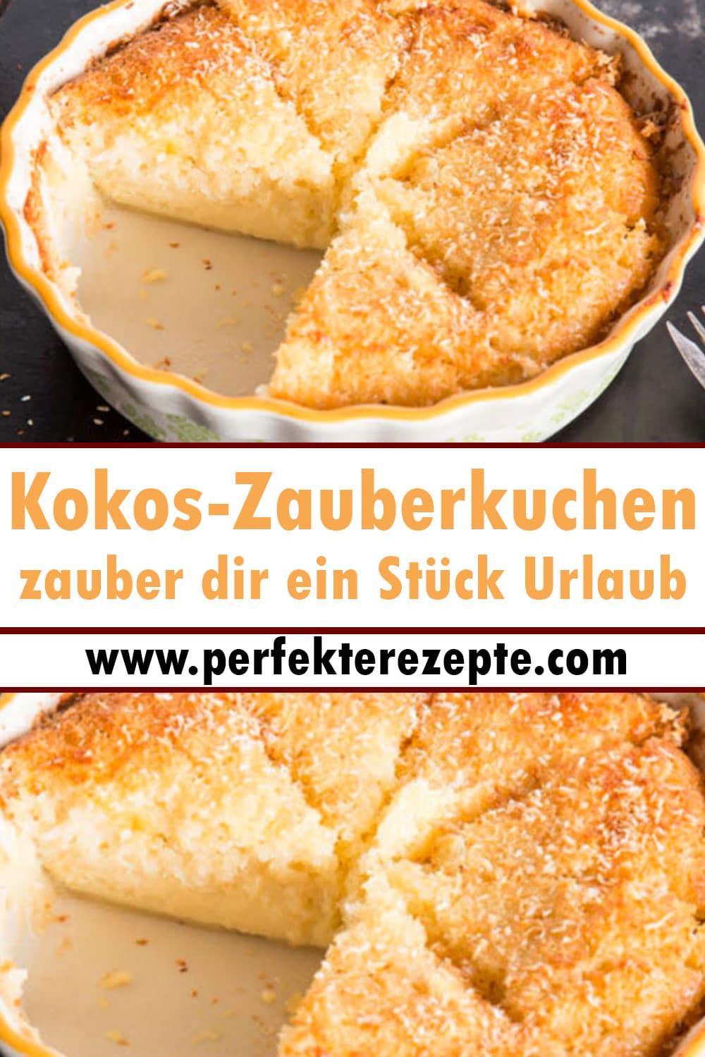 Kokos-Zauberkuchen – zauber dir ein Stück Urlaub