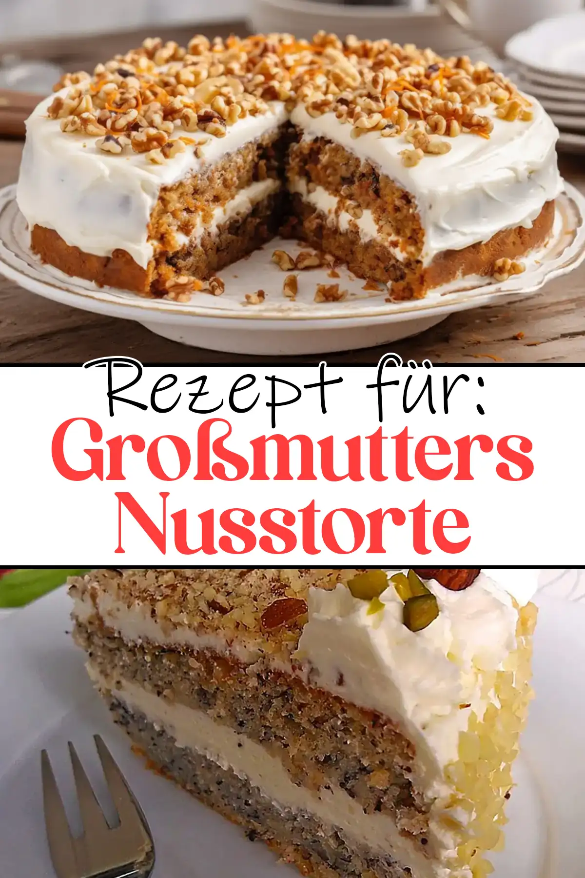 Nusstorte - Großmutters Rezept