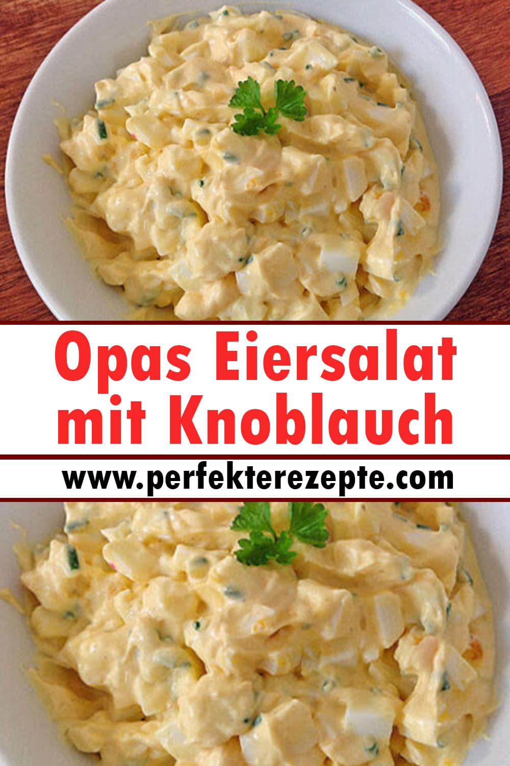 Opas Eiersalat mit Knoblauch Rezept