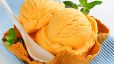 Orangeneis ohne Eismaschine mit Zutaten die jeder zuhause hat!