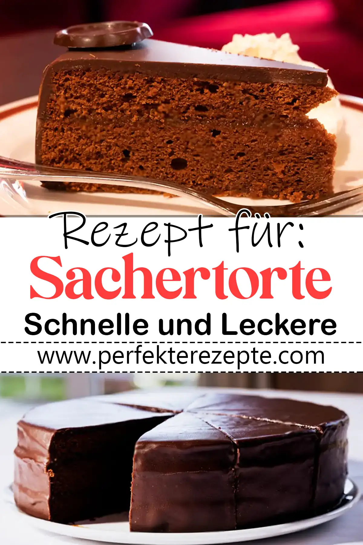 Schnelle Sachertorte Rezept