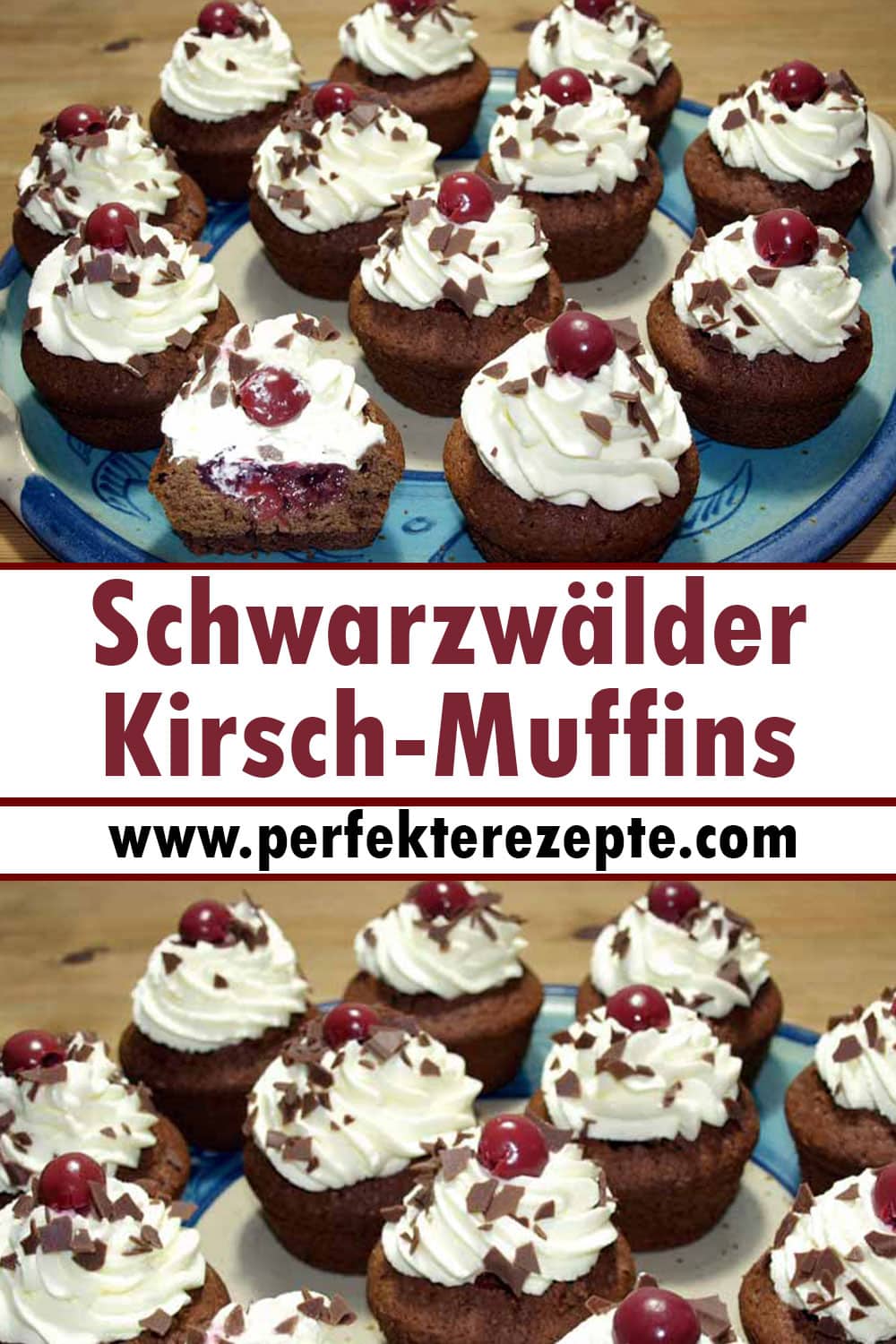 Schwarzwälder Kirsch-Muffins Rezept