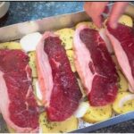 Schweinenacken mit Biersauce und Kartoffeln Rezept