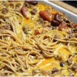 Spaghetti Auflauf mit Hackfleisch Rezept